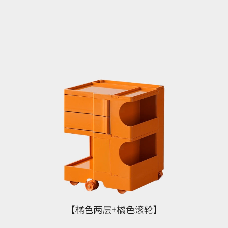 Nordic schlafzimmer nachttisch haushalt wohnzimmer mobilen warenkorb sofa seite schrank ins Ins Popularcream wind lagerung schrank 