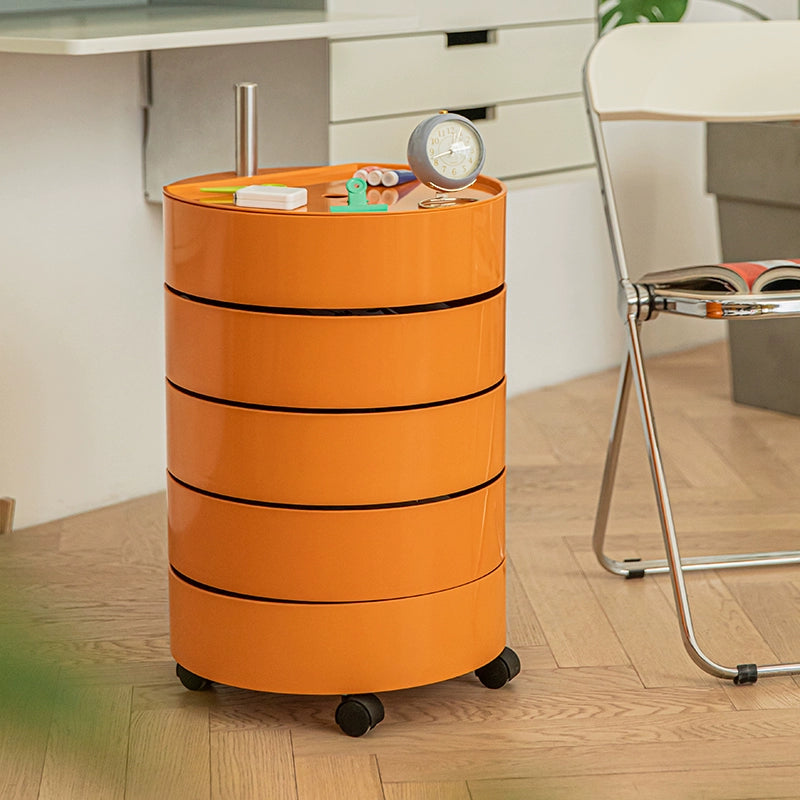 Beweglicher Lagerschrank, drehbarer Schließfach, Nachttisch, leichtes Luxus-Schlichtes, modernes Internet-Promi-Ins 