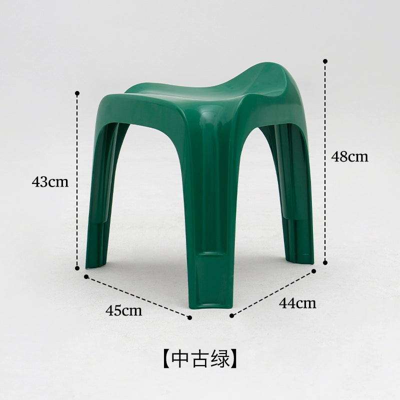 Kunststoffhocker stapelbar Creative Ins PopularSmall Hocker Home Modern Simple Shoe Bench Medieval 