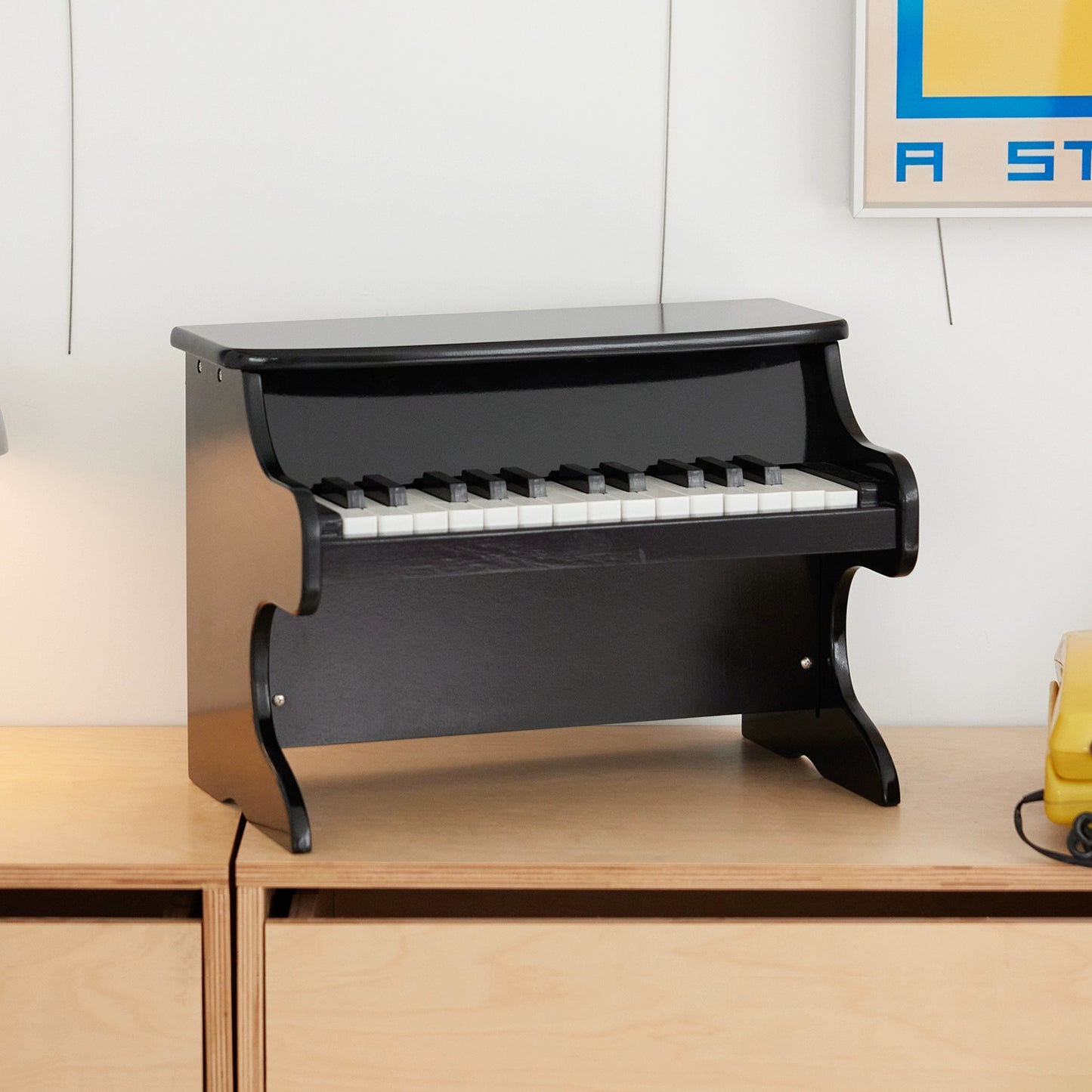 Dormy Kinder Klavier Spielzeug kann spielen Holz Baby Puzzle Musik Geschenk kreative Ornament 