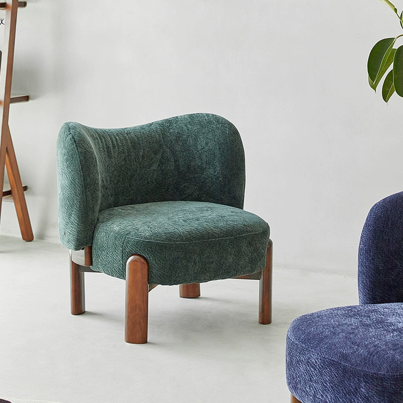 Mittelalterliches Einzelsofa Stoff Balkon Freizeitstuhl minimalistischer Internet-Promi Fauler Stuhl moderner Wohnzimmer Einzelstuhl 