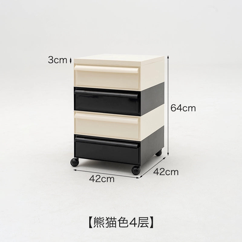 Mehrschichtiger Schlafzimmerschrank Internet-Promi-Nachttisch Ins Wind Antiker Lagerschrank Kleiner mobiler Schrank 