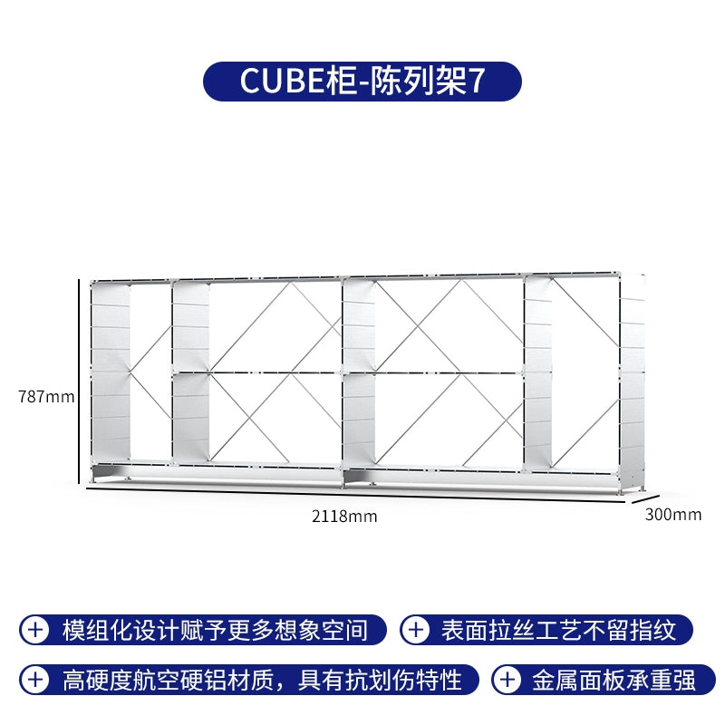 Metallmodulschrank Industriestil Kombinationsschrank Ins PopularSimple Ins Display Rack Kreativität 