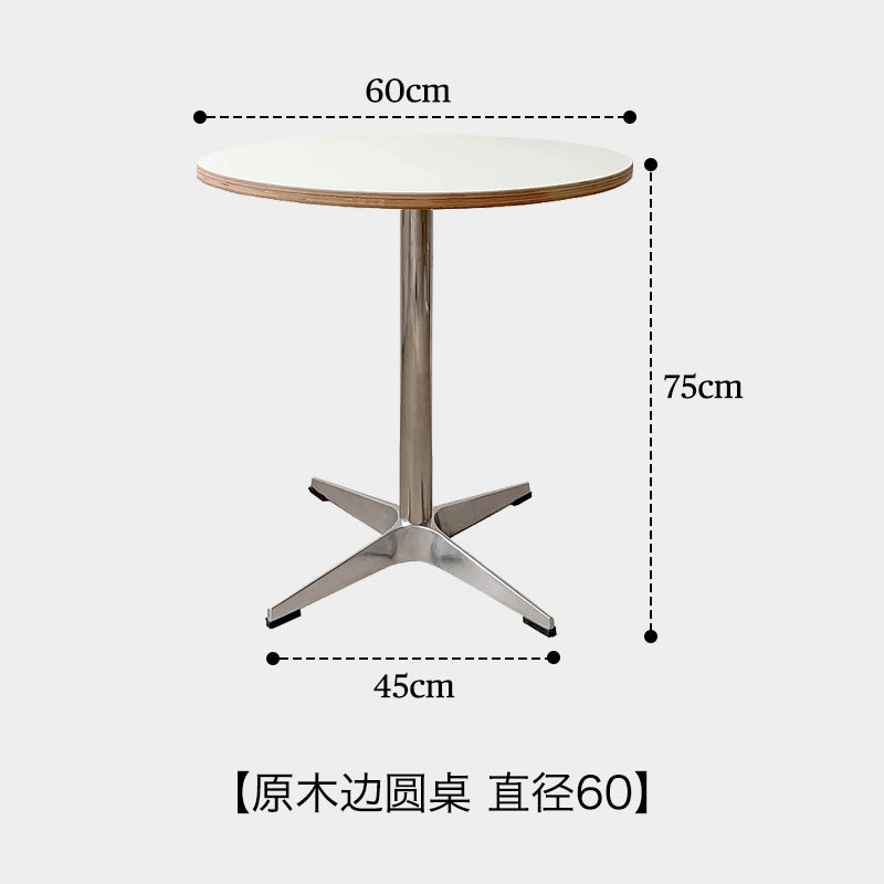 Eames runder Tisch mittelalterlicher Esstisch kleine Wohnung Haushalt Internet-Prominente Ins-Stil quadratischer Retro-Couchtisch 
