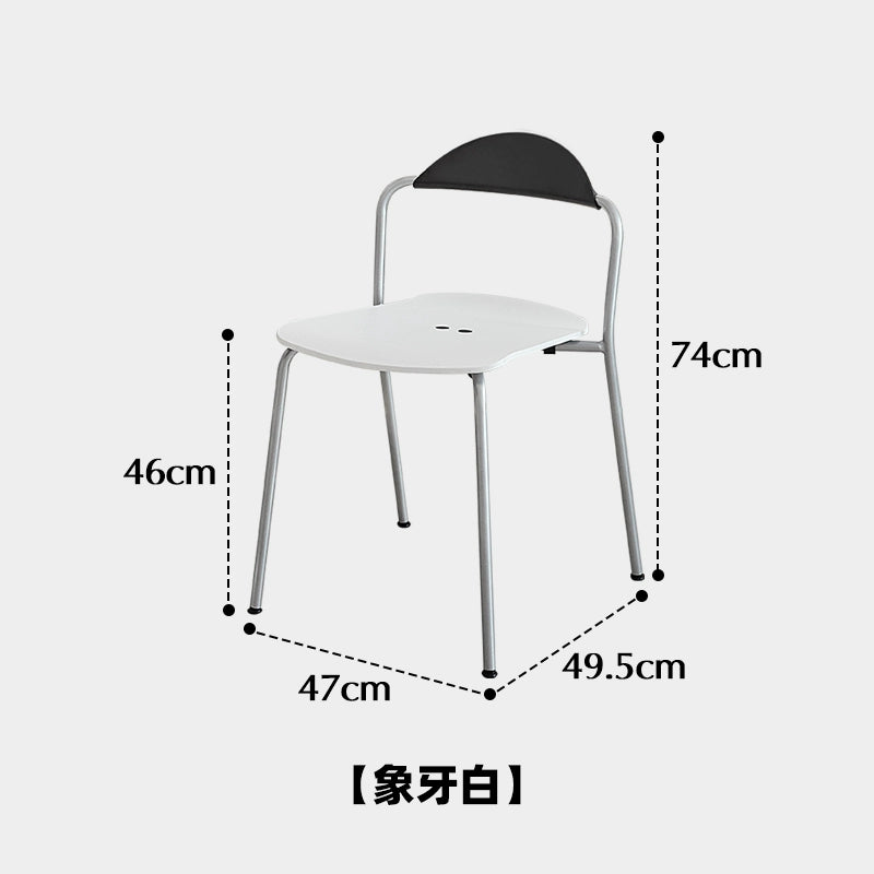 Esszimmerstuhl im Industriestil, Designgefühl, Caféstuhl, mittelalterlicher Freizeitstuhl mit Rückenlehne, einfacher Schreibtischstuhl 