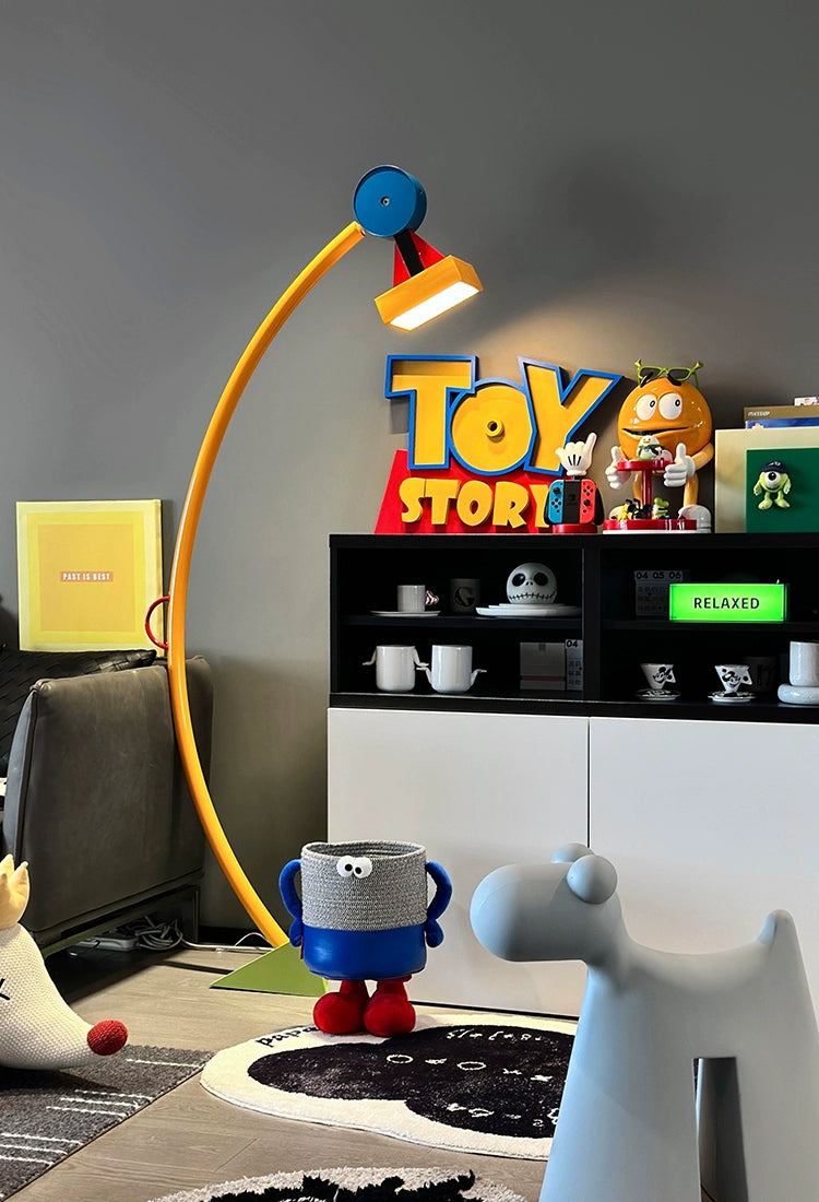 Memphis schreibtischlampe kreative kinderzimmer stehleuchte designer cartoon farbe umgebungslicht wohnzimmer 