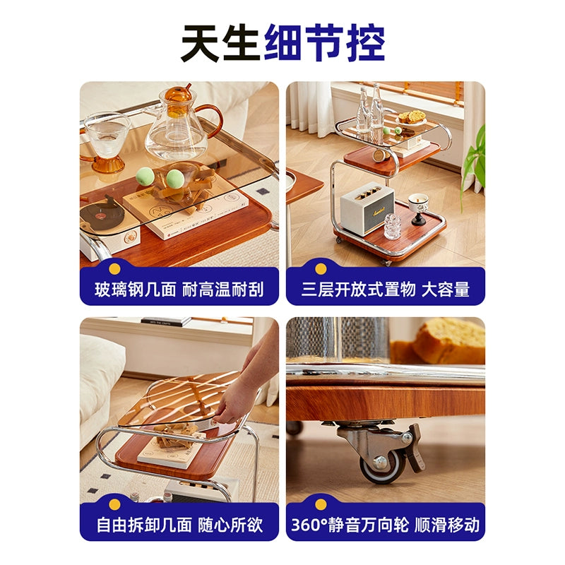 Sofa Seite Regal Wohnzimmer Hause Mittelalterlichen Kaffee Tisch Kleinen Tisch Abnehmbare Minimalistischen Ins Wind 