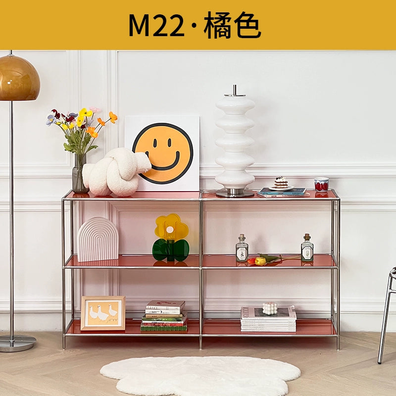 Koreanische Ins Windschutzscheibe Regal Blogger Haushalt Einfache Edelstahl Display Regal Bücherregal Display 