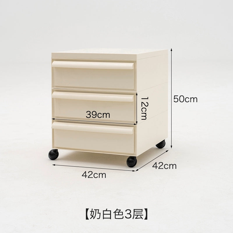 Mehrschichtiger Schlafzimmerschrank Internet-Promi-Nachttisch Ins Wind Antiker Lagerschrank Kleiner mobiler Schrank 