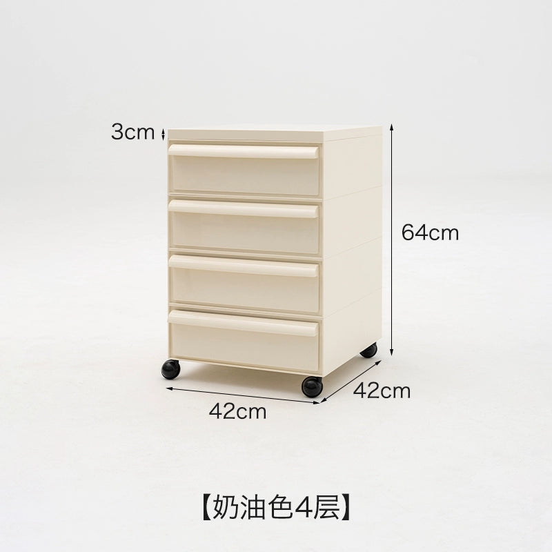 Mehrschichtiger Schlafzimmerschrank Internet-Promi-Nachttisch Ins Wind Antiker Lagerschrank Kleiner mobiler Schrank 