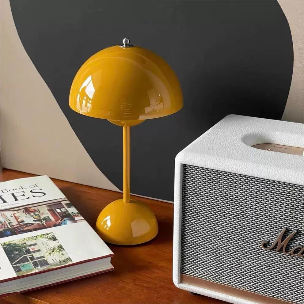 Dänische dekorative Tischlampe Nordic einfache Retro Ins Beliebte Nachttischlampe Ins mittelalterliche Knospen-Umgebungslampe 