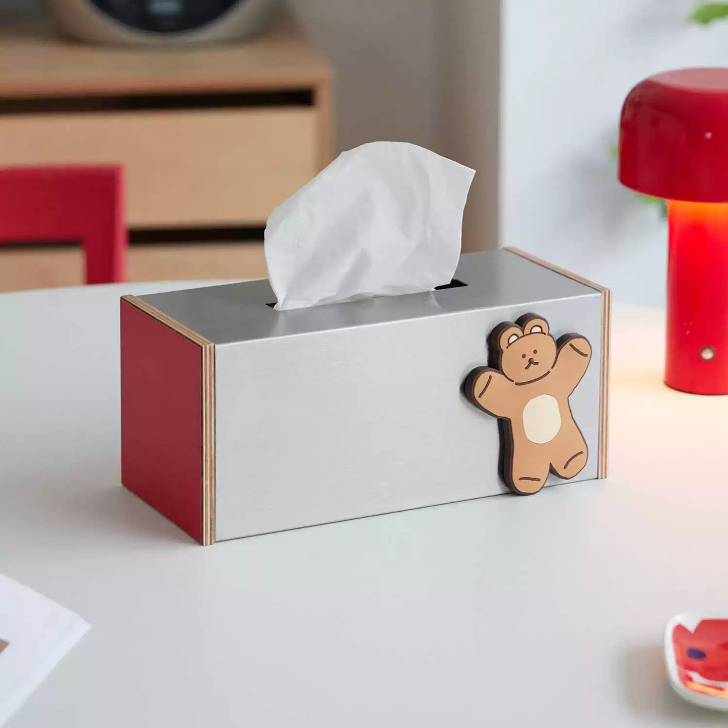 Ozean bord pumpen karton kreative wohnzimmer high-end tissue lagerung box magnetische saug licht luxus Ins Populardesigner 