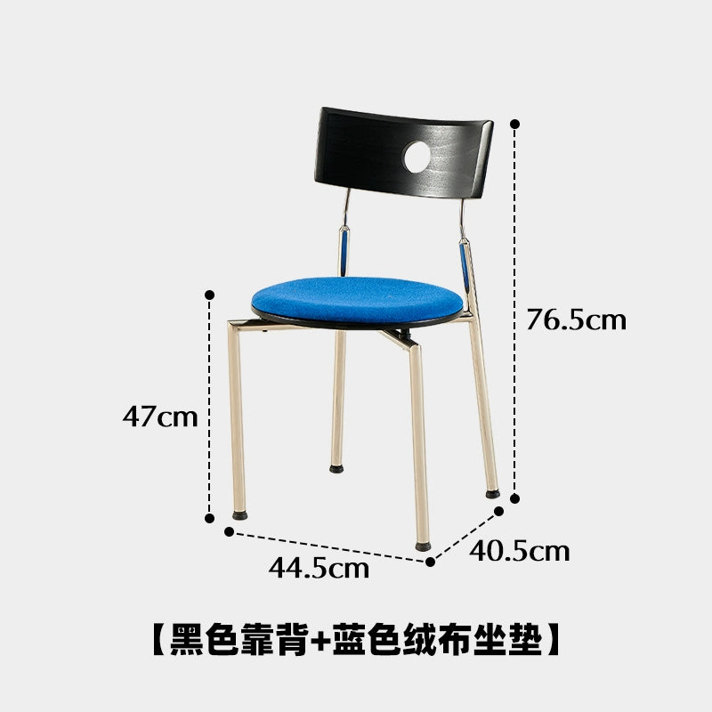 Nordic medieval stuhl massivholz zurück esszimmer stuhl licht luxus senior designer schreibtisch stuhl Ins Popularleisure 