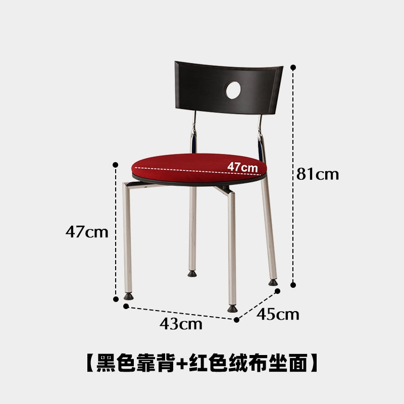Mittelalterlicher Esszimmerstuhl, dänischer Designerstuhl, Rückenlehne aus massivem Holz, Buchschreibtischstuhl, Haushaltsstuhl für kleine Wohnungen, Freizeitstuhl 