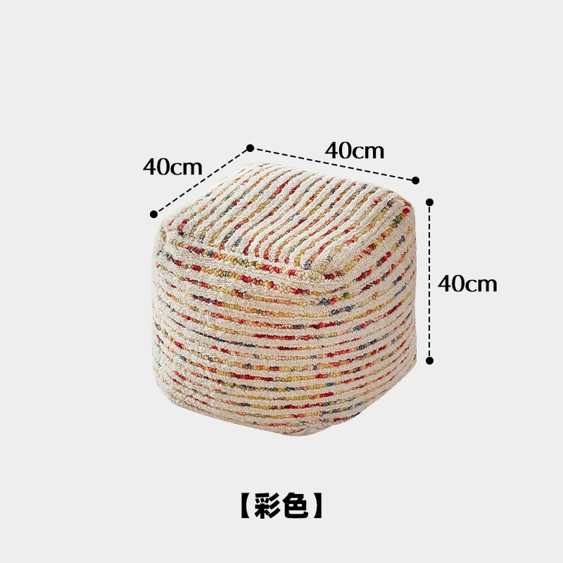 Lazy Sitting Pier Lesekissen auf dem Boden Indien Importiert Balkon Futon Handgewebt Tatami 