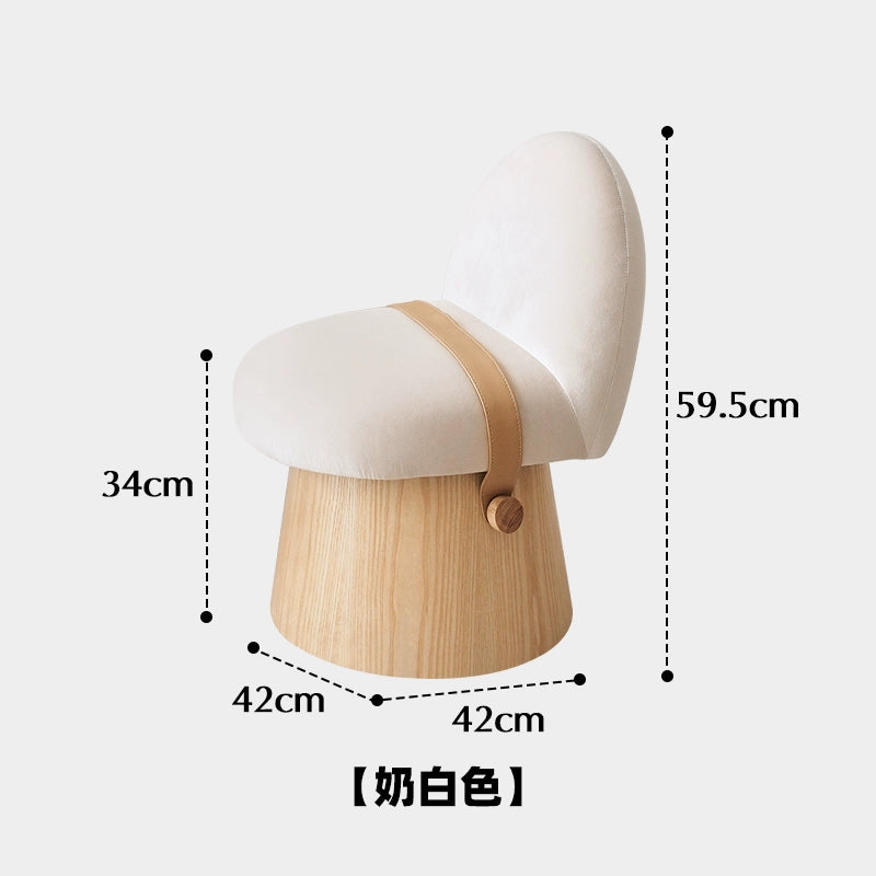 minimalistischer Einzelsofastuhl Wabi Sandy Wind Massivholz Esszimmerstuhl mittelalterlicher Designer Einzelstuhl leichter Luxus Freizeitstuhl 