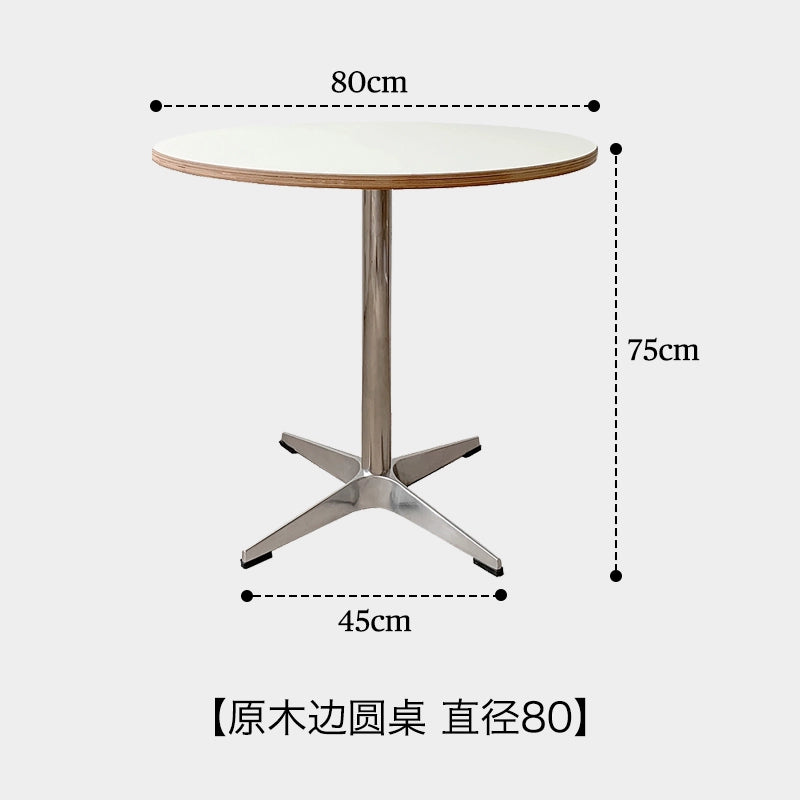 Eames runder Tisch mittelalterlicher Esstisch kleine Wohnung Haushalt Internet-Prominente Ins-Stil quadratischer Retro-Couchtisch 