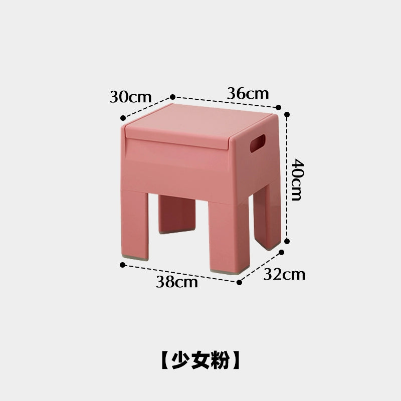 Hocker mit Stauraum, für den Eingangsbereich, Schuhwechselhocker, mittelalterliche Ins Popular, kreativer niedriger Hocker, Ins Popularins 