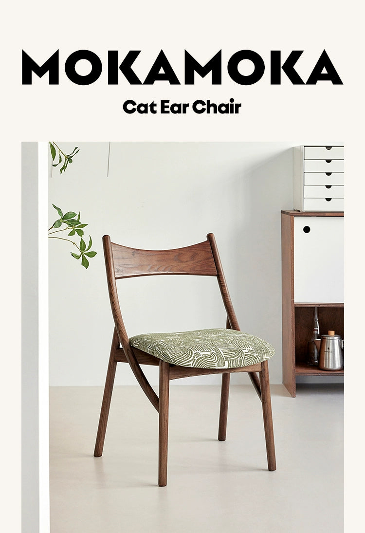 Mittelalterlicher Esszimmerstuhl aus Massivholz, Heimlehnenstuhl, Designer, weiche Tasche, Teetrinkstuhl, Meisterstuhl, Licht, Luxus, fortgeschritten 