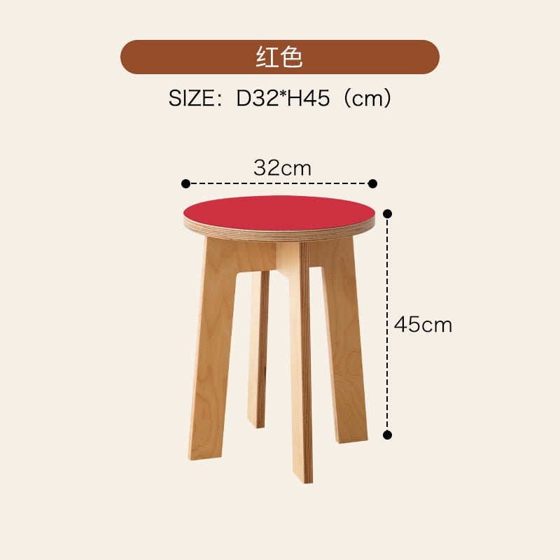 Ozean bank Ins Popularins minimalistischen massivholz niedrigen hocker dopamin designer schuh hocker hause 