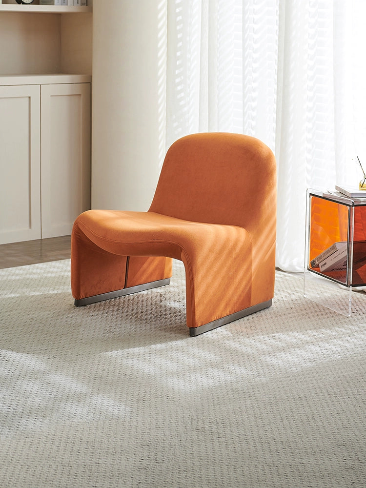 Hills Chair Nordic Single Chair Sofa Modern Minimalist Designer Leisure Sofa Chair Internet Celebrity Wabi-sabi Wind Negotiation Chair