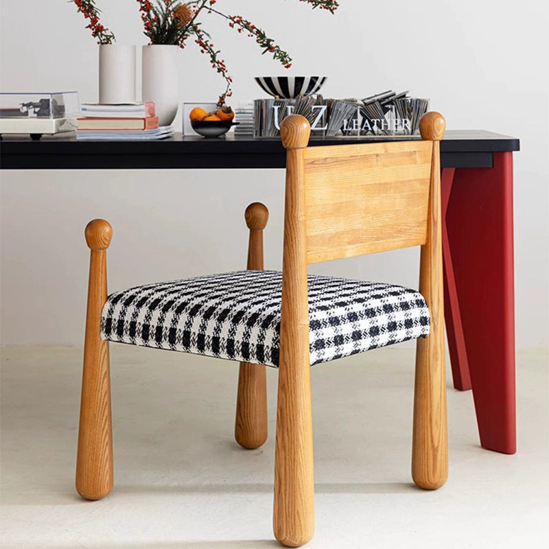 Creme Stil Esszimmerstuhl Designer Mittelalterlichen Massivholz Stuhl Licht Luxus Erweiterte Master Stuhl Ins PopularIns 