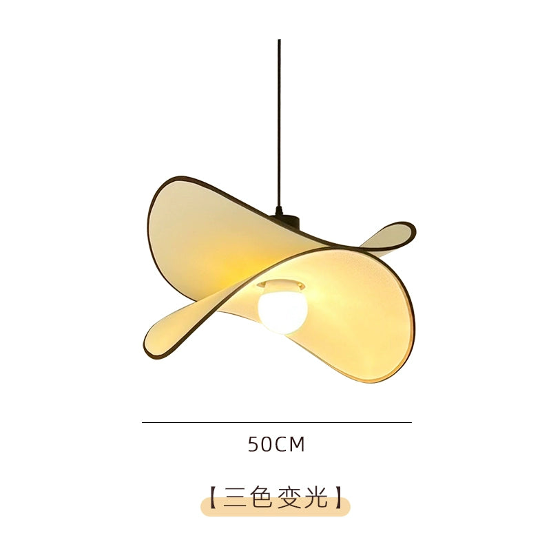 Französischer mittelalterlicher Kronleuchter Vintage Wohnzimmer Schlafzimmer Umgebungslicht Retro Wabi Sandwind Stoff Kronleuchter