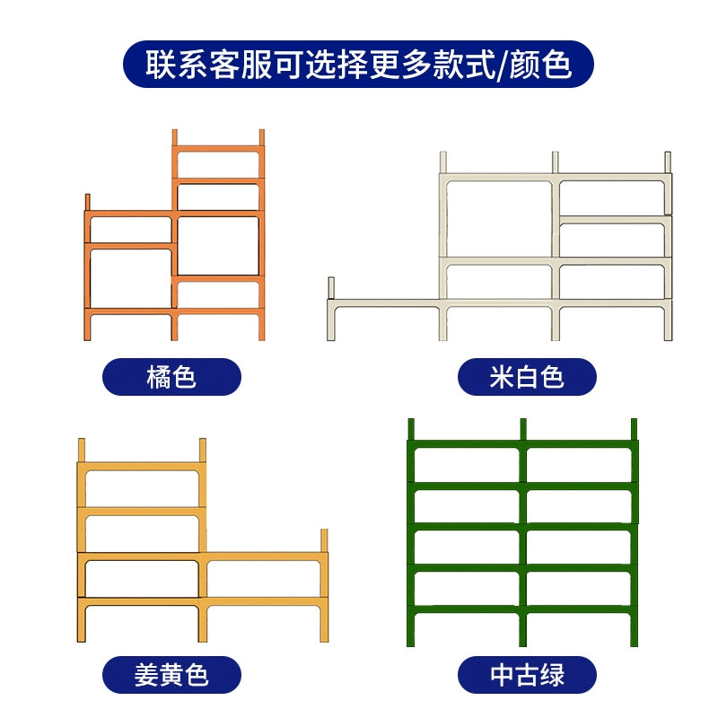 Kombinationsregal mittelalterlicher Modul-Lagerschrank in minimalistischem Bodenbücherregal mehrschichtiges Präsentationsregal 