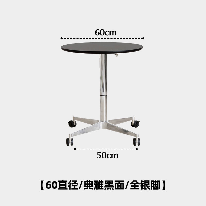 Heben retro kaffee tisch einfache kleine wohnung kaffee tisch kleine runde tisch abnehmbare büro computer tisch 