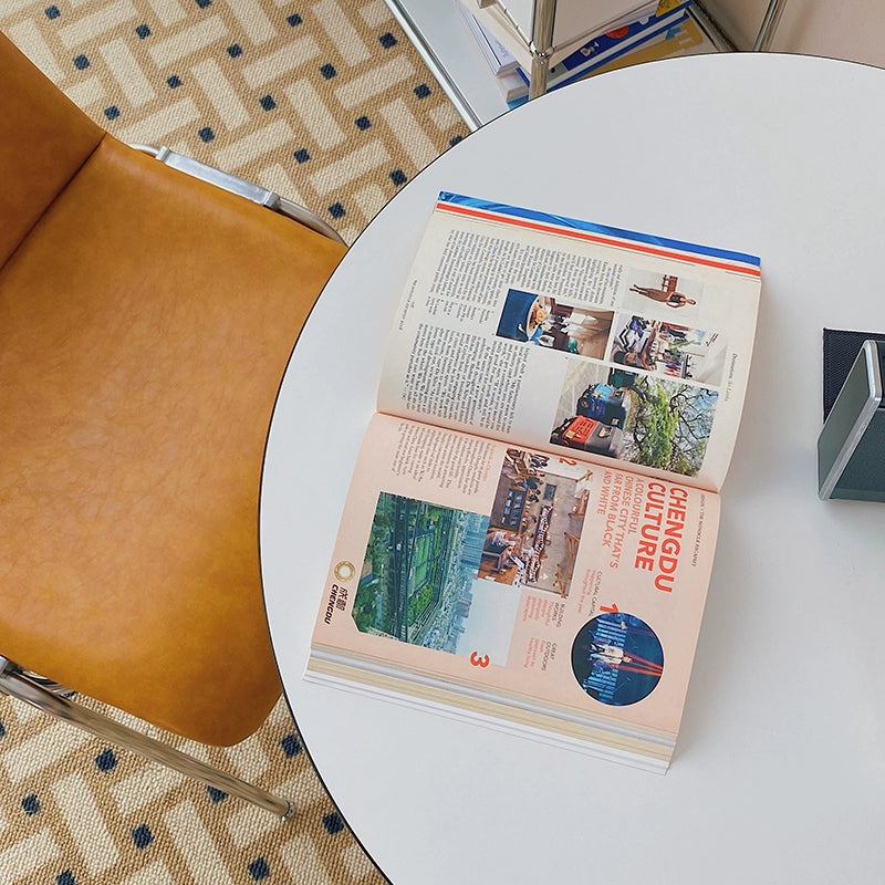 Eames runder Tisch mittelalterlicher Esstisch kleine Wohnung Haushalt Internet-Prominente Ins-Stil quadratischer Retro-Couchtisch 