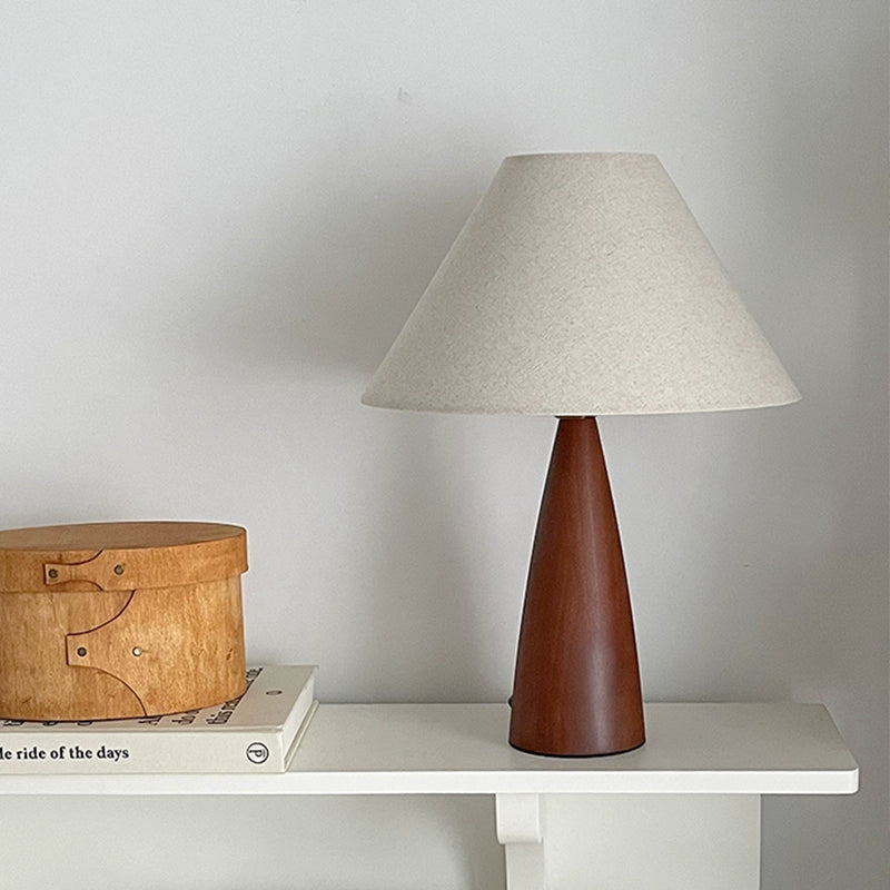 Retro schreibtisch lampe massivholz schlafzimmer nacht lampe vintage B &amp; B wabi sandy wind umgebungs licht einfache ins 