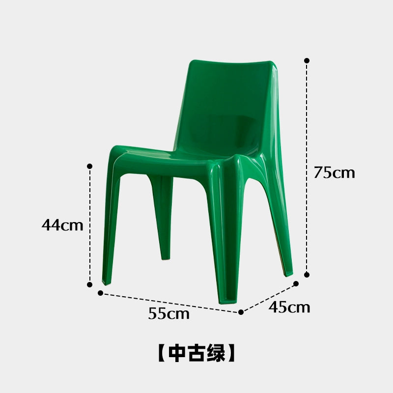Nordic Einfache Esszimmer Stuhl Mittelalterlichen Kunststoff Stuhl Verdickt Haushalt Ins Beliebte Zurück Stuhl Casual Stapelbar 