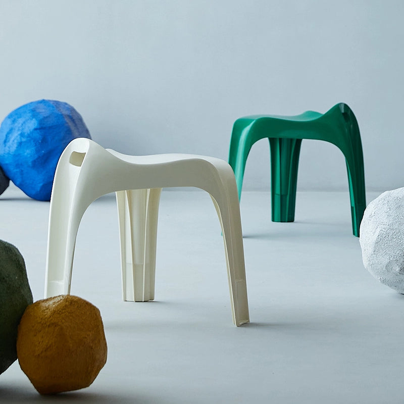 Kunststoffhocker stapelbar Creative Ins PopularSmall Hocker Home Modern Simple Shoe Bench Medieval 