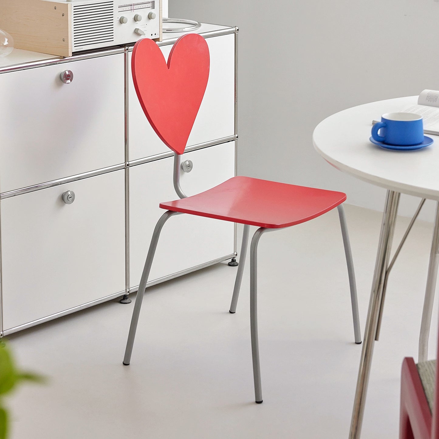 Liebesstuhl mittelalterlicher Ins Popularins-Stil Esszimmerstuhl Home Creative Art Sense Hocker Rückenlehne Designer 