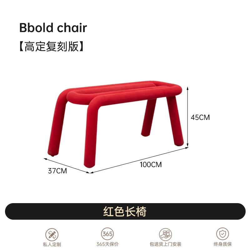 Chair Nordic Designer Ins Popular Single Sofa Chair Personalized Special-shaped Dining Chair Simple