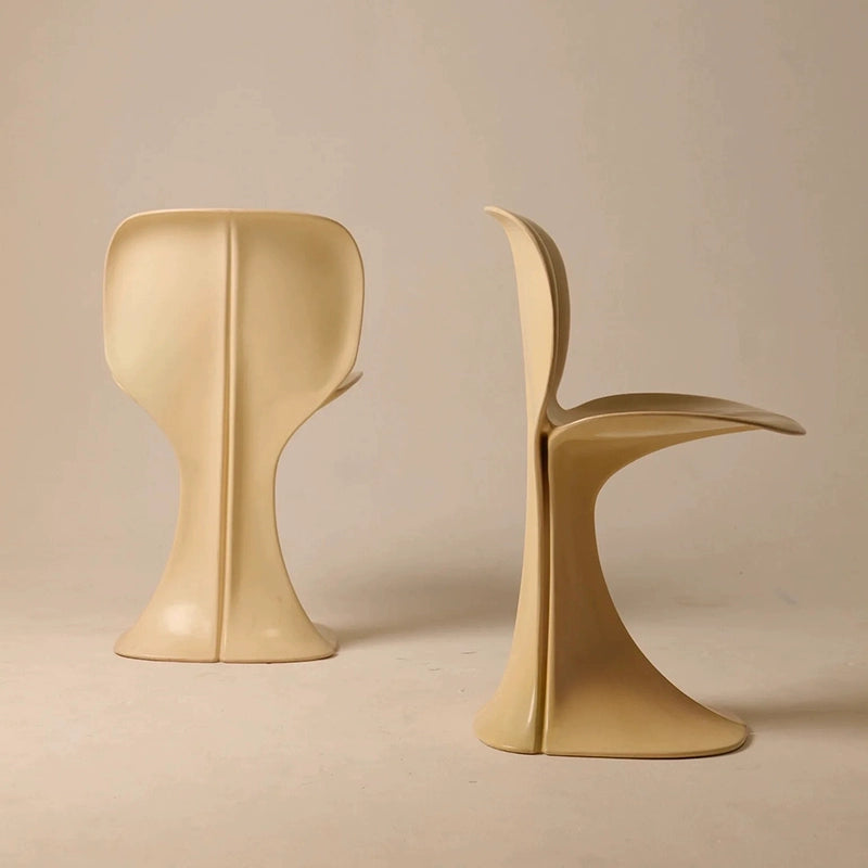 Designer Esszimmerstuhl Home Nordic Medieval Stuhl Künstlerischer Sinn Rückenlehne Hocker Einfacher Ins-Stil 