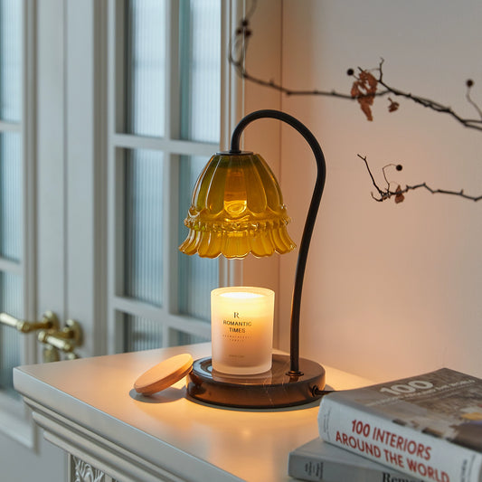 Aromatherapy Wax Melting Lamp Danish Medieval Bedside Table Lamp Light Luxury Interior Ornament Bedroom Warm Atmosphere Lamp