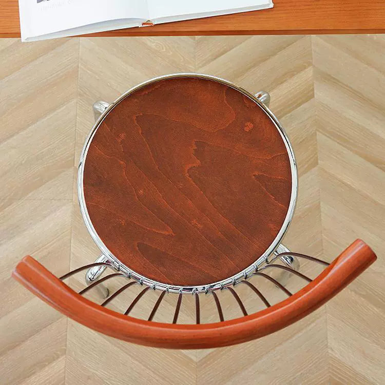 Retro Esszimmerstuhl Massivholz Nordischer Industriestil Rückenlehnenstuhl Ins Designer Café Verhandlungsstuhl 