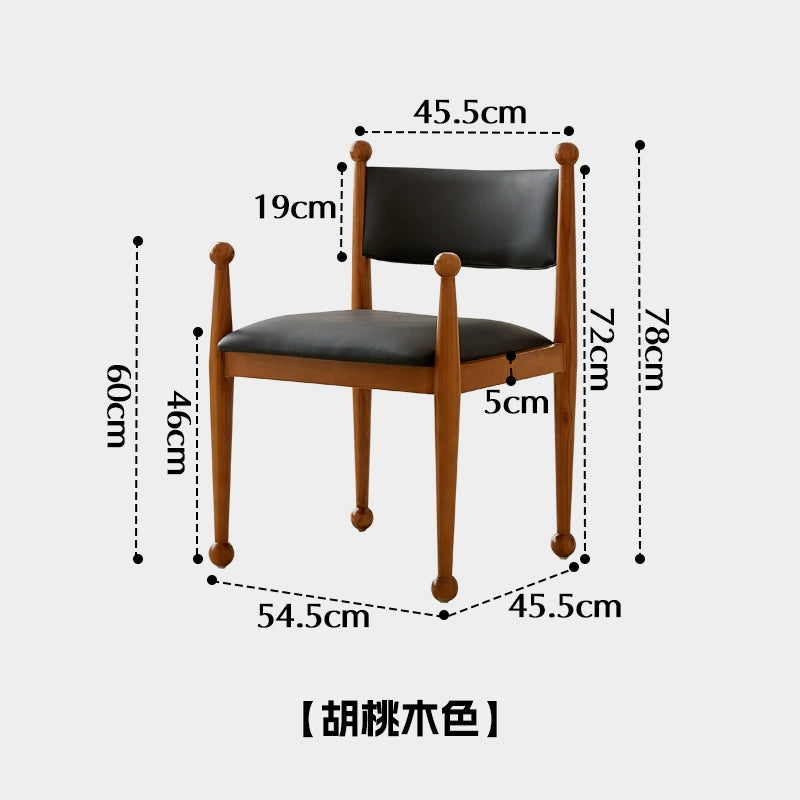 Nordic retro esszimmer stuhl massivholz designer stuhl vintage bett und frühstück cafe stuhl ins licht luxus