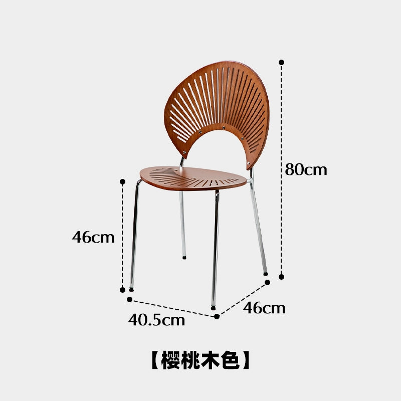 Shell stuhl Ins Beliebte massivholz mittelalterlichen esszimmer stuhl hause Nordic ins stil rückenlehne hocker designer 