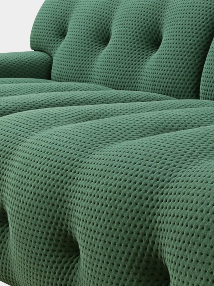 Rochburg Sofa Designer Ins Popular Creative Modern Simple Small Apartment Living Room Straight Biscuit Fabric Sofa