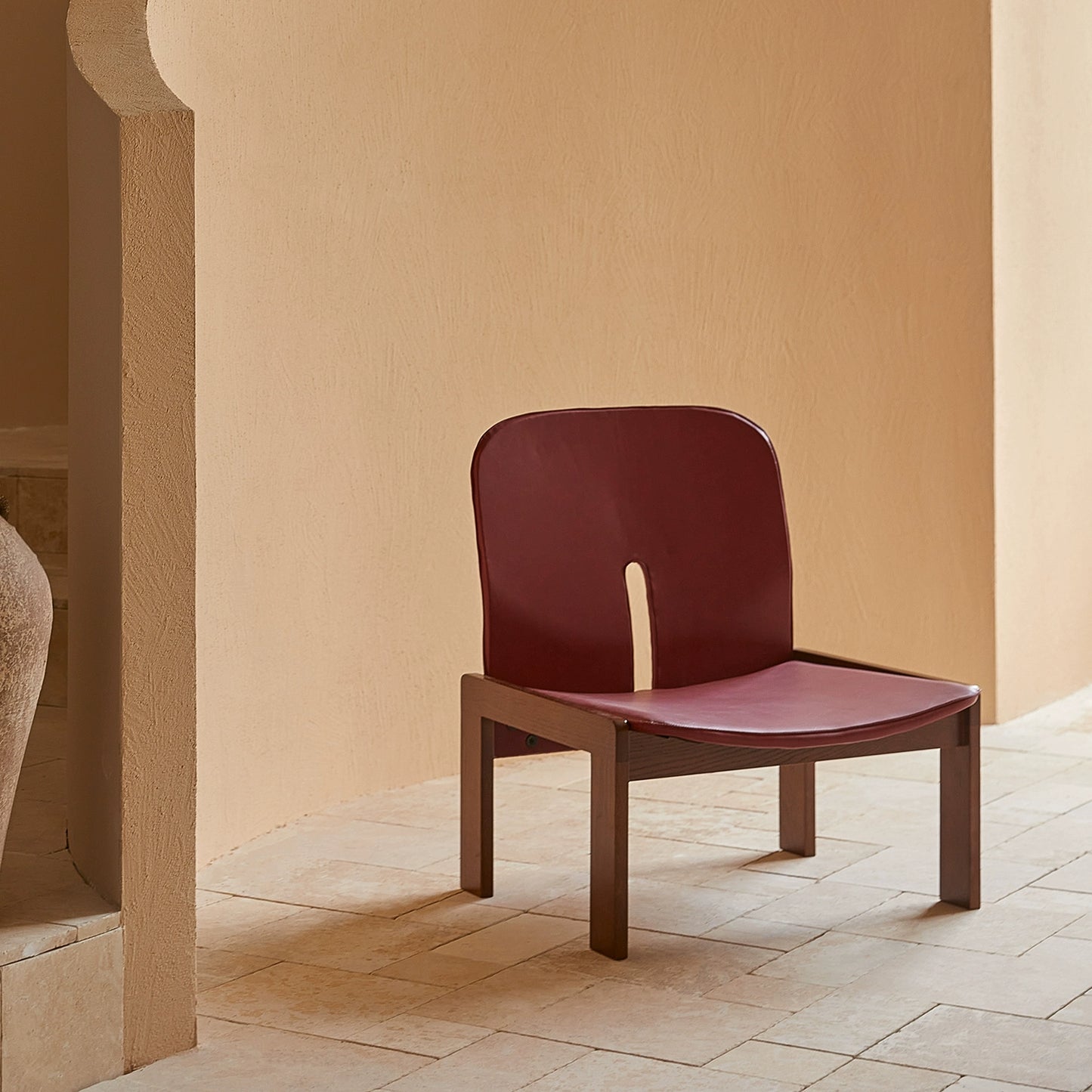 Esszimmerstuhl Haushalt Massivholz Ölwachs Leder Hocker Rückenlehne Licht Luxus Senior Designer Stuhl Mittelalter Wabi Sari 