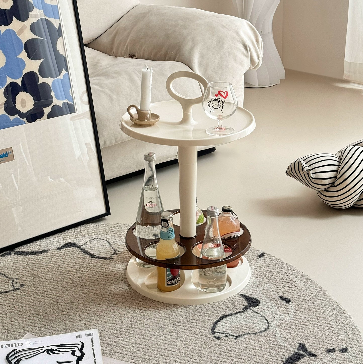 Hand Seite Paar Kreative Kleine Wohnung Kaffee Tisch Nordic Einfache Sofa Ins Beliebte Kleine Tisch Rack 