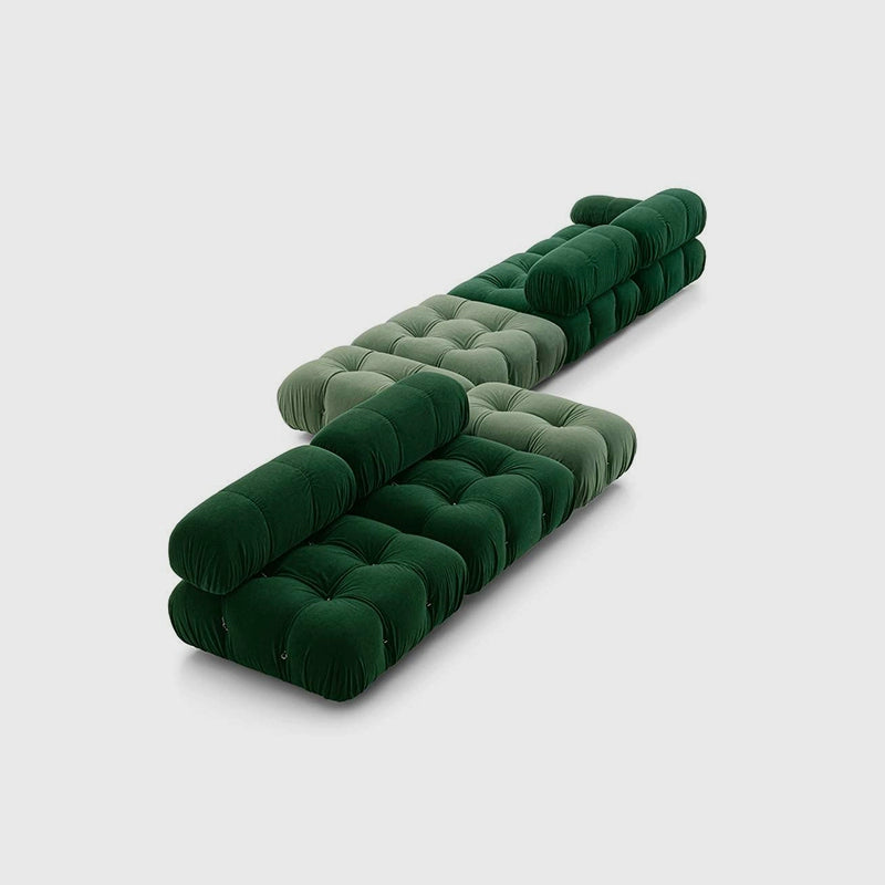 Medieval Living Room Small Apartment Chameleon Sofa Designer Square Fabric Mario Free Combination Module Sofa