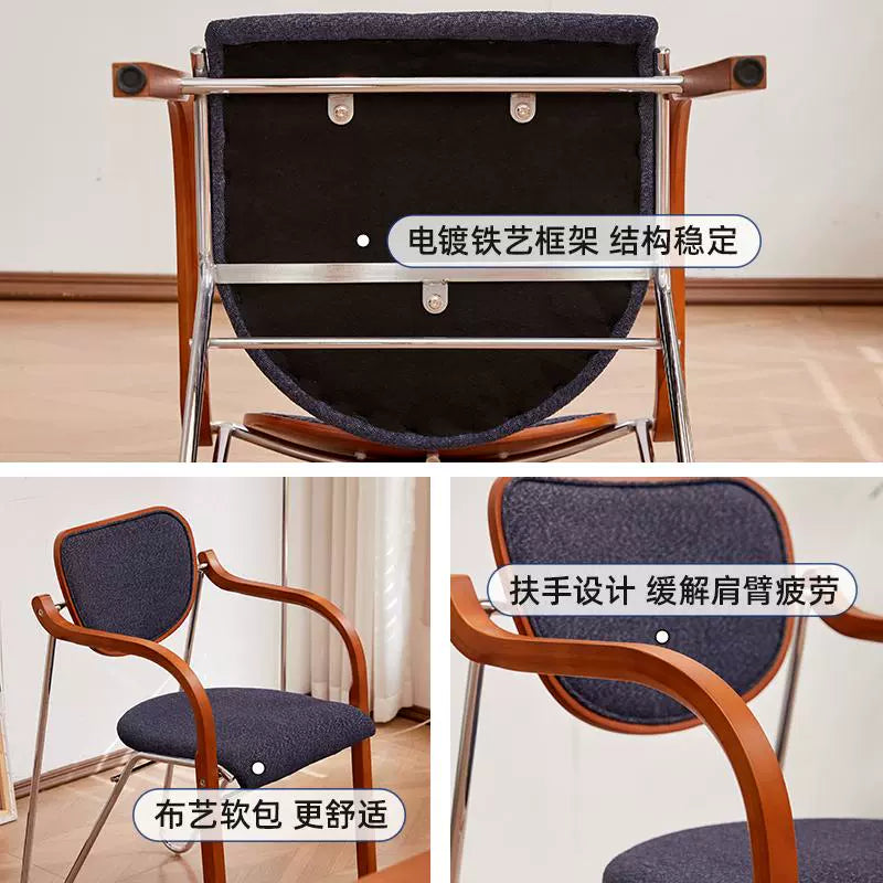 Nordic massivholz esszimmerstuhl mittelalterlichen designer rückenlehne stuhl haushalt licht luxus high-end-kreative make-up stuhl 