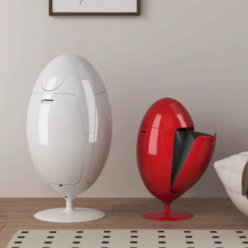 Dinosaurier-Ei-Mülleimer, großes Fassungsvermögen, hochwertiger Internet-Promi, Küchenklassifizierung, Aufbewahrungseimer, Bodenkreativität 