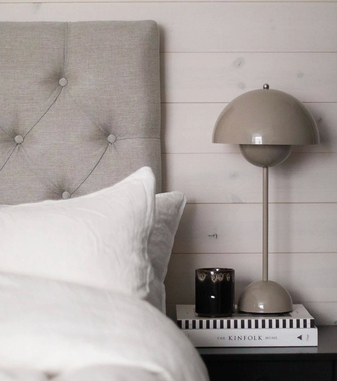 Dänische dekorative Tischlampe Nordic einfache Retro Ins Beliebte Nachttischlampe Ins mittelalterliche Knospen-Umgebungslampe 