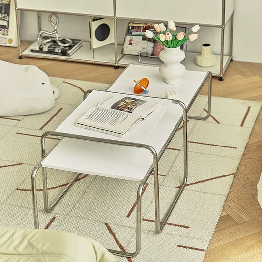 Alignment Chio B20 Coffee Table Medieval Stainless Steel Low Table Ins PopularIns Square Combination Side Table