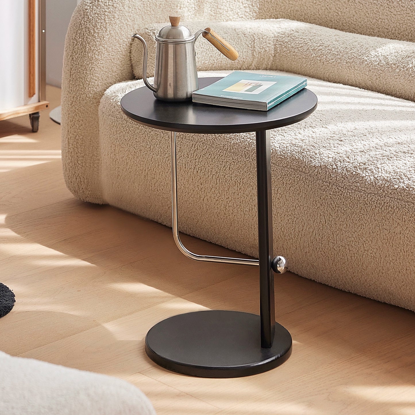 Massivholz retro kaffee tisch minimalistischen wohnzimmer sofa seite paar hause designer balkon ecke paar kreative 