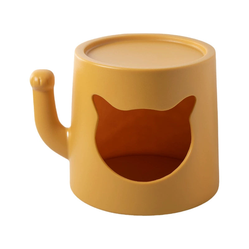 Lucky Cat Couchtisch Katzennest Kreative Cartoon Seite Paar Multifunktionale Lagerung Sofa Regal Nachttisch